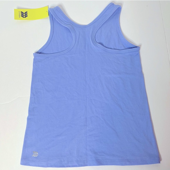 Girls All In Motion Racerback Athletic Tank Blue Size M (7/8) NEW! - Picture 2 of 9